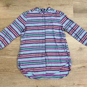 Lands End flannel tunic. Medium 10-12